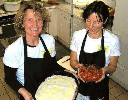Angelika Moser und Karola Klein